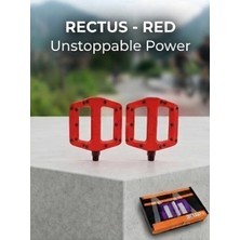 Rectus Çivili Bisiklet Pedalı Premium Siyah