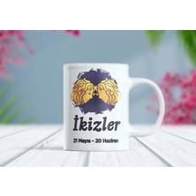 Berilden Store Ikizler Burç Tasarımlı Kupa Bardak