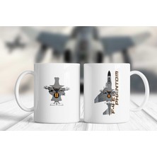 Berilden Store F-4 Phantom - Spooky Savaş Uçağı Renkli Kupa Bardak