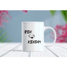 Berilden Store Ben Kalp Kendim Yazılı Kupa Bardak