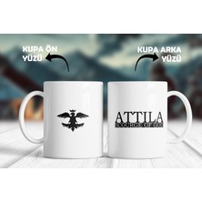 Berilden Store Attila - Scourge Of God Siyah Tarihi Karakterler Kupa Bardak