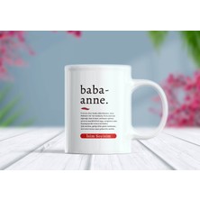 Berilden Store Babaanne Yazılı Isim Eklenebilir Özelleştirilebilir Kupa Bardak