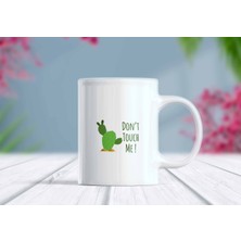 Berilden Store Don’t Touch Me Yazılı Kaktüs Kupa Bardak - Tasarım 1