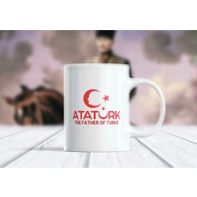 Berilden Store Atatürk - The Father Of Turks Tarihi Kupa Bardak - Tasarım 3