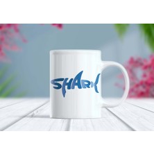 Berilden Store Shark Etiket Kupa Bardak