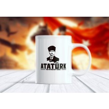 Berilden Store Atatürk - The Father Of Turks Tarihi Kupa Bardak - Tasarım 2