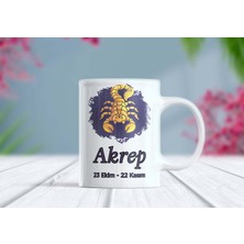 Berilden Store Akrep Burç Tasarımlı Kupa Bardak