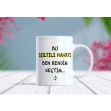 Berilden Store Bu Işıltılı Hayatı Ben Seçtim Komik Yazılı Kupa Bardak