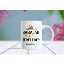 Berilden Store Sadece En Iyi Babalar Dedeliğe Terfi Eder Yazılı Isim Eklenebilir Kupa Bardak