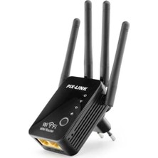 300MBPS Uzun Menzilli Wifi Genişletici 4 Harici Anten ile 2.4ghz Kablosuz Sinyal Güçlendirici