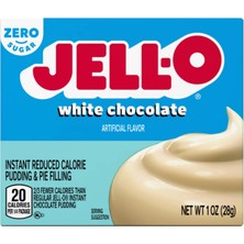 Jell-O White Chocolate Instant Reduced Calorıe Puddıng & Pıe Fıllıng 28 G