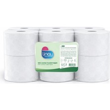Linay Mini Jumbo Tuvalet Kağıdı 2 Katlı 12 Rulo 4kg