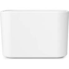 Brabantia Banyo Çöp Kutusu, Beyaz, Tek Boyut