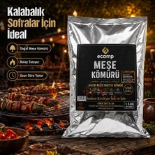 Ecamp 100% Doğal Tek Kibritle Tutuşan Meşe Kömürü 1.5 kg