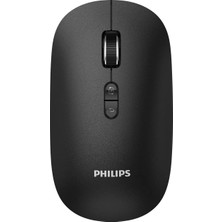 Philips SPK7508 Bluetooth 5.2 / 2.4GHz Kablosuz 1600 DPI 6 Tuşlu Sessiz Mouse Siyah