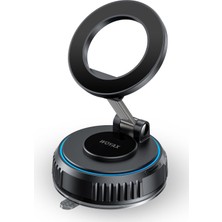 Magsafe Uyumlu 360° Mıknatıslı Ayarlanabilir Araç Içi Telefon Tutucu Kilitli Vakumlu Masa Dol