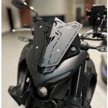 Yamaha Mt-25 2020-2024 Modeller Için Spor Ön Cam Metal