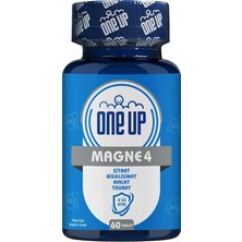 One Up Magne4 4'lü Etki Magnezyum Kompleks 60 Tablet Yetişkinler İçin Aromasız İçerik