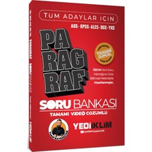 Ags Kpss Ales Dgs Yks Tüm Adaylar Için Paragraf Tamamı Video Çözümlü Soru Bankası Yediiklim