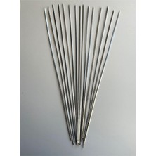 Mobilreyon 10 Adet Ciğer Şişi 60 Cm, Et Mangal Yassı Şiş (Uzunluk 60 Cm)