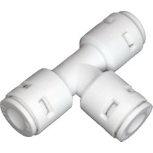 Aquaset Üç Geçmeli Te Bağlantı 3/8″ Quick- 3/8″ Quick – 3/8″ Quick