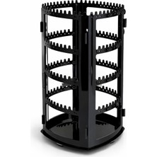 Microcase 360 Derece Döner Başlıklı Takı Aksesuar Organizer Standı AL5459 (Şeffaf)