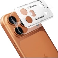 iPhone 17 Pro Max Için Kamera Adası Çevresini Kaplayan Tpu Film Lens Koruyucu, 2'li Paket