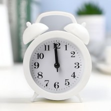 Kaktüskedi Søtrund Akar Saniyeli Alarmlı Analog Masa Saati - Çalar Saat B