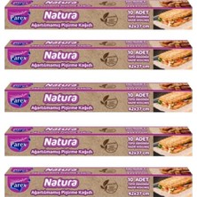Parex 1909405-5 Natura Ağartılmamış Hazır Pişirme Kağıdı 10'lu x 5 Adet
