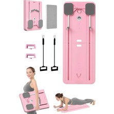 Pilates Aleti – Zamanlayıcılı, Direnç Bantlı Çok Amaçlı Egzersiz Tahtası