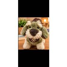Xuping 25 cm Şapkalı Yeşil Karakter Peluş Oyuncak – Sevimli Yumuşak Peluş, Oyun ve Hediye