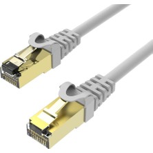 Inca ICAT8-15G Cat8 S/ftp 40GBPS 2000MHZ High Speed %100 Copper Network Kablo 15 M - Gri