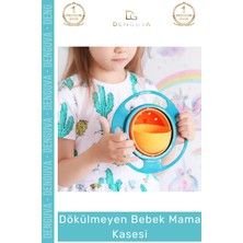 Denguva Özle Üretim Bpa Içermeyen Pratik Kolay Temizlenir Eğlenceli Asla Dökülmeyen Bebek Mama Kasesi