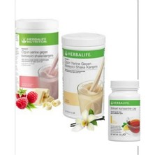 Herbalife Ahududulu ve Beyaz Çikolatalı Shake,vanilyalı Shake,limonlu Bitkisel Kons.çay 50GR(BİRER Adet)