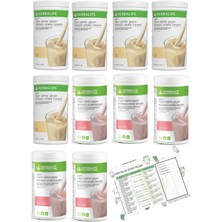 Herbalife Shake 5 Adet Vanilya 5 Adet Ahududu Aromalı Diyet Listesi