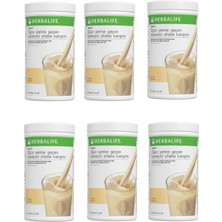 Herbalife Shake Jumbo 6'lı Paket - Vanilya Aromalı 3300GR