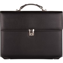 Store 4490 Ajanda Tarihsiz 20X28 Çizgili Defterli Kulplu Fermuarlı Hesap Makineli Organizer, Siyah