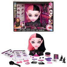 Monster High Draculaura Saç Tasarım Büstü Oyun Seti JML42