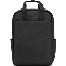 MCE-1521 Nova Eco Çevre Dostu Laptop Sırt Çantası 15.6 Inç, Ykk Fermuarlı Bilgisayar Sırt Çantası, Kadın ve Erkek Günlük Çanta, Okul ve Iş Çantası, Siyah