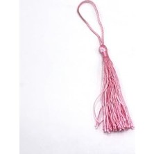 Püskül Polyester, 100 Adet, Bebe Pembe