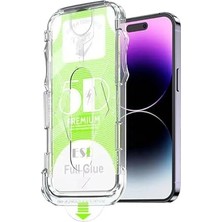 IPhone 17E/IPHONE 16E/IPHONE 14/iphone 13/iphone 13 Pro ile Uyumlu Ekran Koruyucu Hizalama Aparatlı Takılırken Camın Altında Kesinlikle Toz Bırakmayan Temperli Kırılmaz Cam Koruma