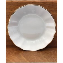 Çay Tabağı 6'lı Sedef Altın Yaldızlı 869292M623V85