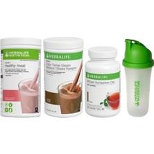 Herbalife Çikolatalı Shake +Ahududu Shake+ 102GR Klasik Çay / Shakerhediye