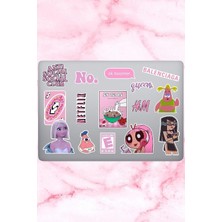 Store Pretty Temalı Laptop Notebook Tablet Sticker Seti 15 Adet