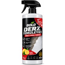 Bold Profesyonel Derz Temizleyici Sprey 1 L – Güçlü Fayans Arası Kir, Kararma ve Kireç Temizleyici