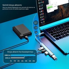 Store Inca IUSB-04TXT Usb-C Hub, 4 Bağlantı Noktalı, 1x USB 3.0 + 3x USB 2.0, Ince Alüminyum Kasa