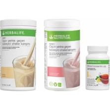 Herbalife Ekonomik Paket (1 Adet Vanilyalı ve Ahududulu Shake ve Limonlu Çay) Kilo Verme Seti