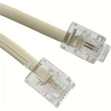 5 Metre Modem Adsl Vdsl Ara Kablosu RJ11 Hat Bağlantı Telefon Kablosu (5m)