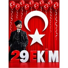 Promisebackdrop2 150X200 Cm, 29 Ekim Cumhuriyet Bayramı, Okul Etkinlik Kumaş Fon