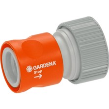 Store Profesyonel Sistem Geçiş Parçası, Su Durdurucuyla: Hortum Ucuna Bağlantı Için Hortum Parçası, 19 mm (3/4 Inç) Hortumlar Için Uygundur (2814-20)